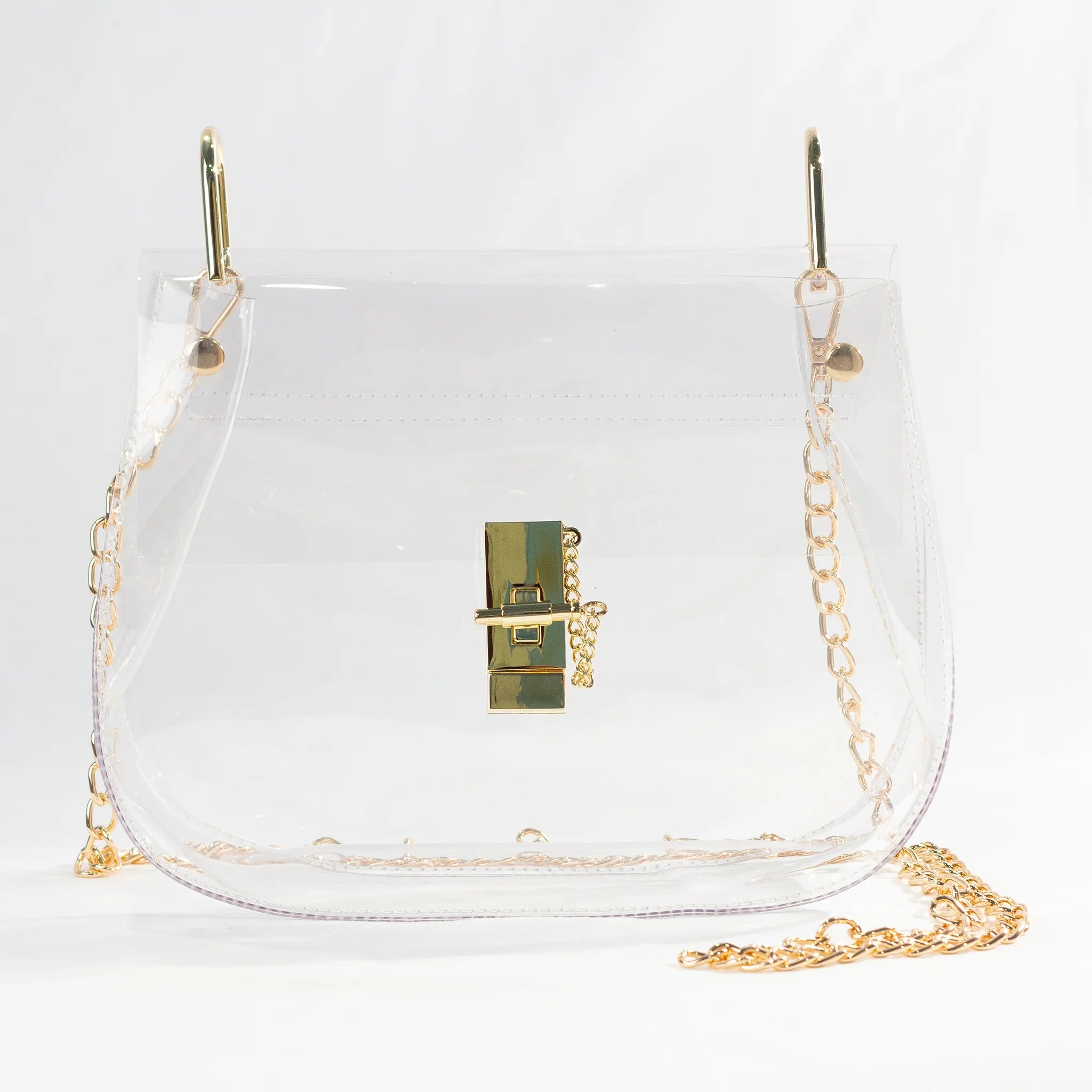The Ginger Clear Shoulder Bag - Clearly Handbags - Color Game
