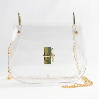 The Ginger Clear Shoulder Bag - Clearly Handbags - Color Game