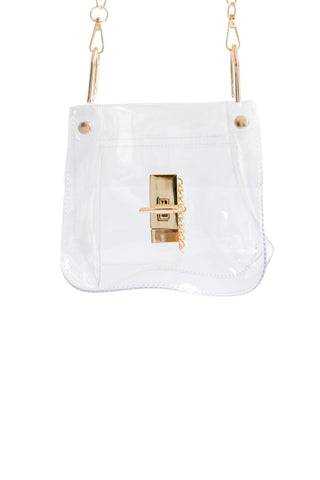 The Tatum Clear Shoulder Bag - Clearly Handbags - Color Game