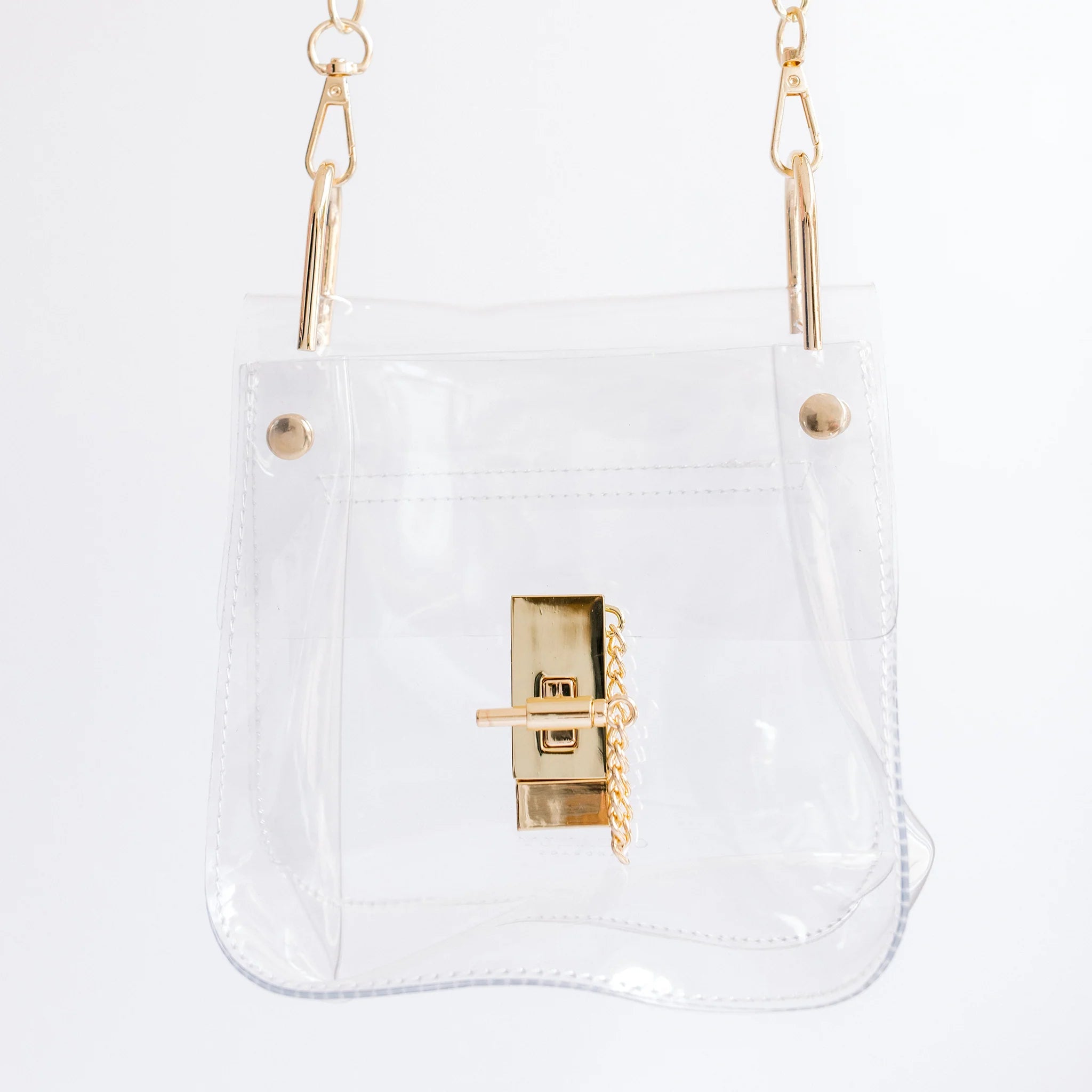 The Tatum Clear Shoulder Bag - Clearly Handbags - Color Game