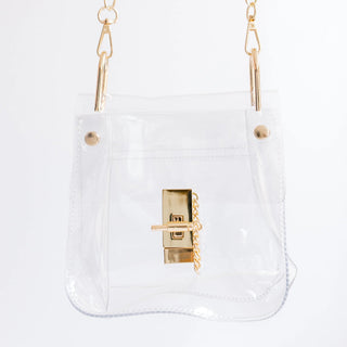 The Tatum Clear Shoulder Bag - Clearly Handbags - Color Game