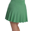 Viscose Pleated Tennis Skirt Golf Green - Minnie Rose - Color Game