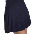 Viscose Pleated Tennis Skirt Navy - Minnie Rose - Color Game