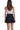 Viscose Pleated Tennis Skirt Navy - Minnie Rose - Color Game