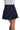 Viscose Pleated Tennis Skirt Navy - Minnie Rose - Color Game