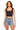 Wide Strap Crop Tank Top Midnight - Susana Monaco - Color Game