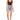 Wide Strap Crop Tank Top Midnight - Susana Monaco - Color Game