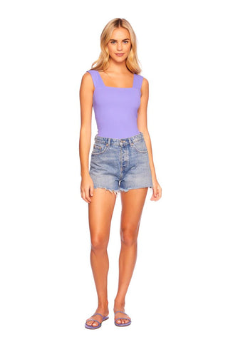 Wide Strap Tank Top Aster - Susana Monaco - Color Game